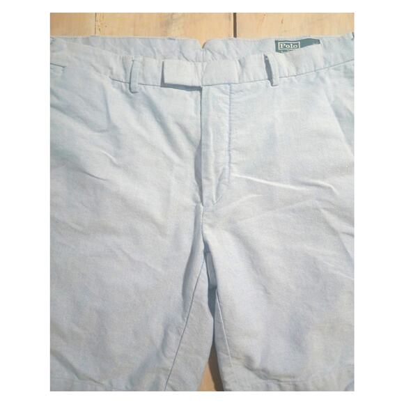 POLO RALPH LAUREN Men's 36 Classic Fit Chino Shorts Light Blue - Picture 9 of 9